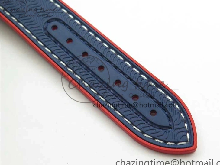 0117 Comfortable Planet Ocean 43.5mm America’s Cup VSF Best Edition White Dial On Blue Gummy Strap A 7900